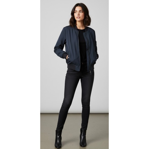 Kendall & Kylie Jackets & Blazers - Kendall + Kylie Women's Small Bomber Jacket Lightweight Fashion Coat